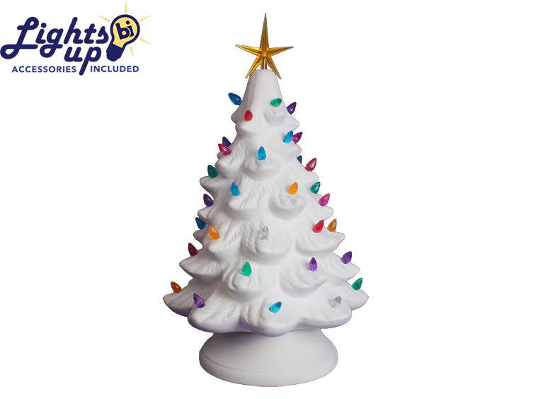 13 Inch Lighted Christmas Tree