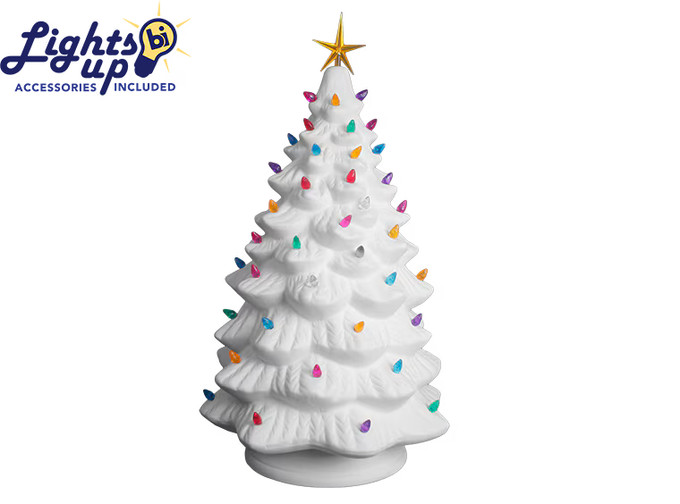 18 Inch Lighted Christmas Tree