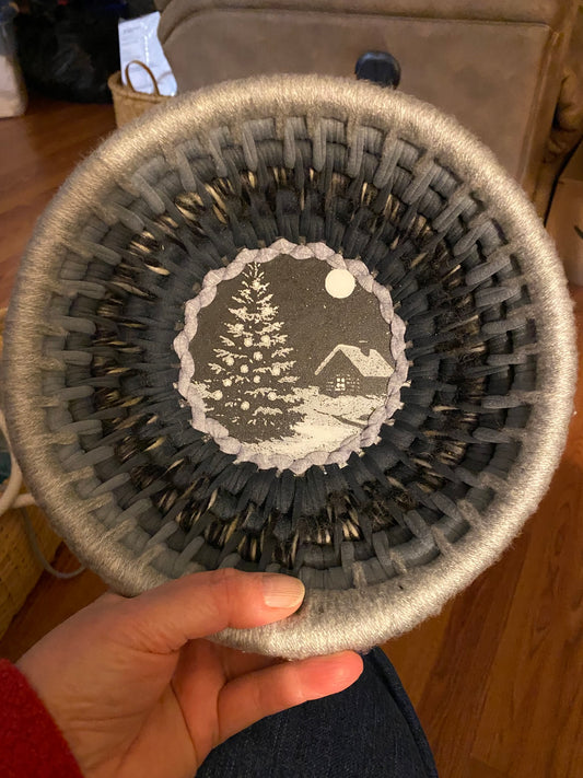 Coiled Bowl with Centerpiece