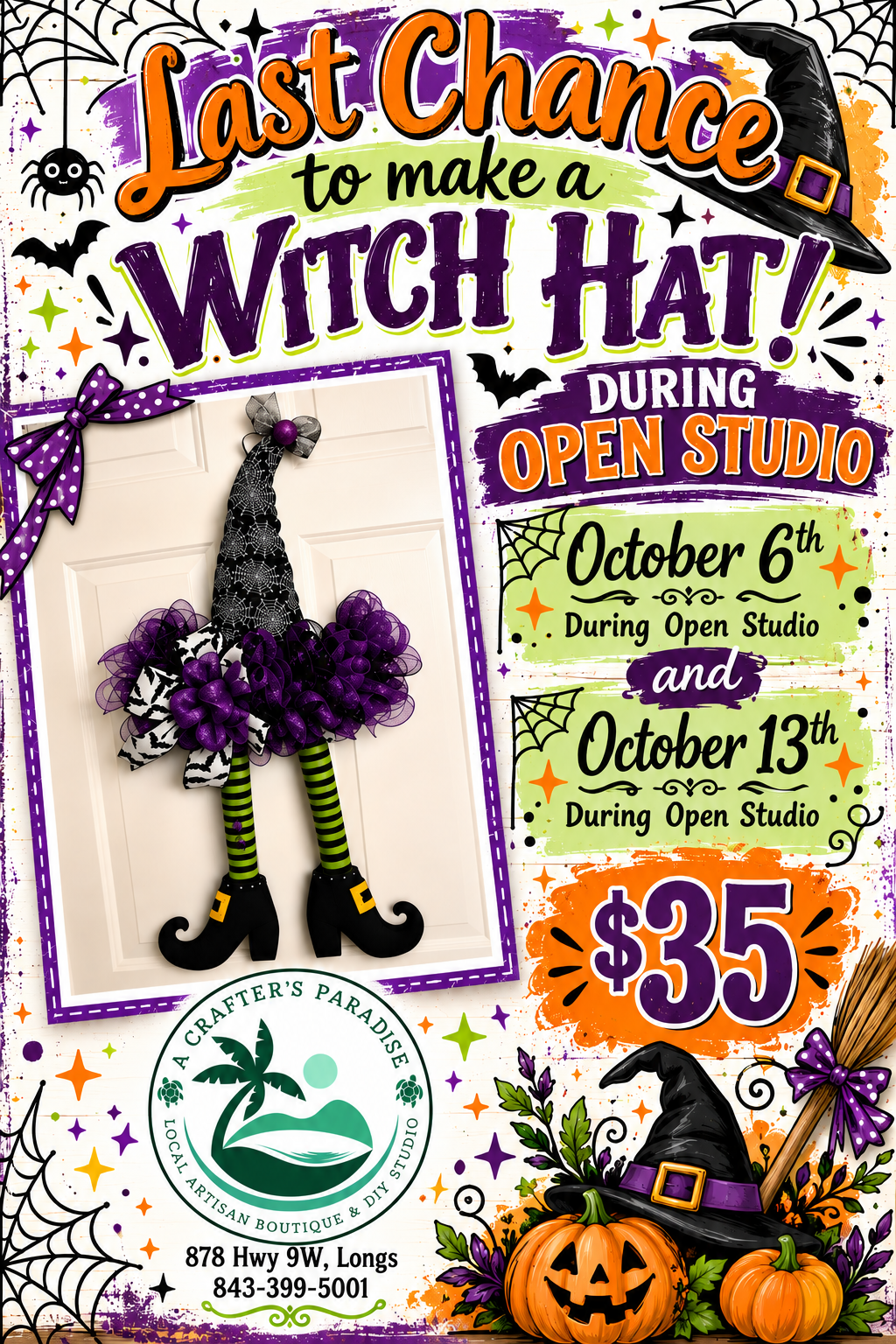 Witch Hat Hanger (last chance)