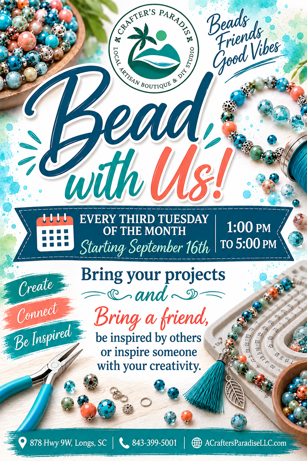 Monthly Bead w/ Us
