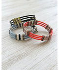 Memory Wire Tube Bracelet