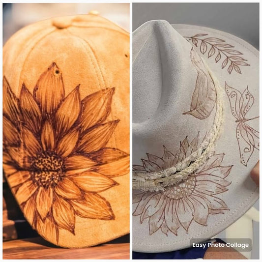 Pyrography Hat Burning