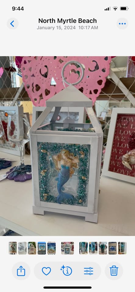 Resin Lantern Class
